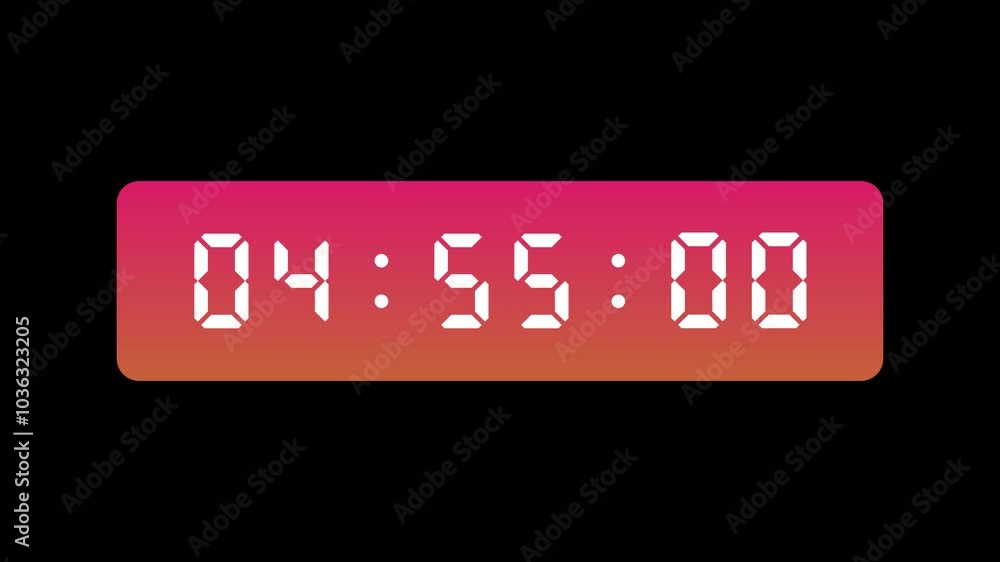 5 minutes countdown timer with digital font animation, 5 minutes timer with milliseconds, minutes seconds and milliseconds in 5 minutes time limit. 5 minutes countdown timer with digital font animation, 5 minutes timer with milliseconds, minutes seconds and milliseconds in 5 minutes time limit.