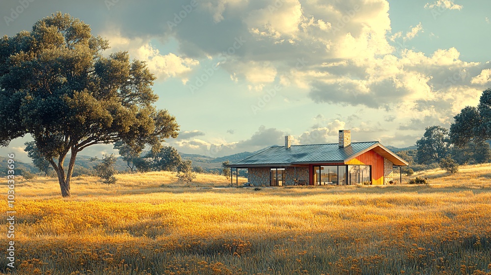 Modern Glass Winery Surrounded by Nature Modern Glass Winery Surrounded by Nature
