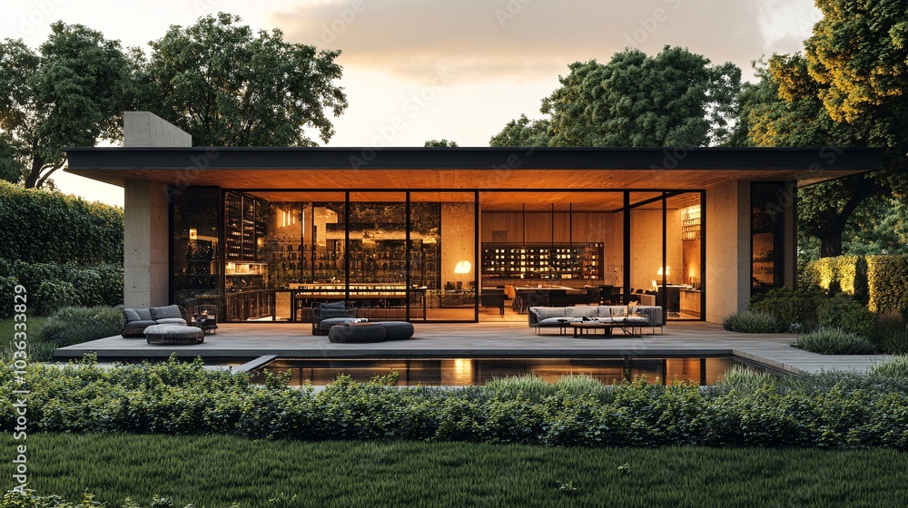 Modern Winery Surrounded by Greenery and Serenity Modern Winery Surrounded by Greenery and Serenity