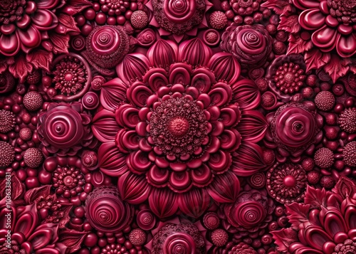 • Abstract Burgundy: An avant-garde, unconventional color reminiscent of a bold, innovative fashion statement, perfect for artistic, eclectic, and imaginative designs