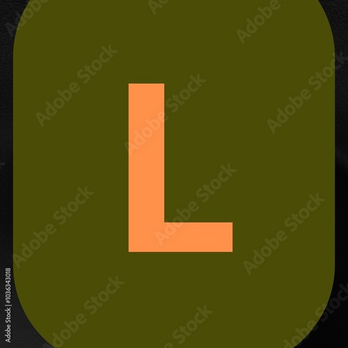 Letter L alphabet illustration