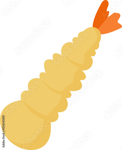 Shrimp tempura japanese food