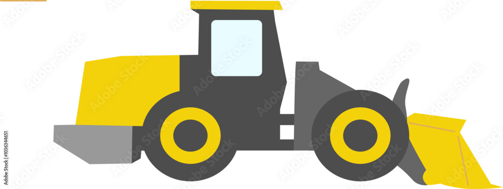 Bulldozer vehicle Bulldozer vehicle