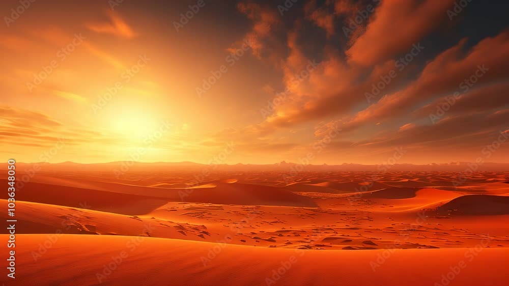 A breathtaking view of golden sand dunes bathed in warm sunlight during sunset, with a vast desert landscape stretching into the horizon. A breathtaking view of golden sand dunes bathed in warm sunlight during sunset, with a vast desert landscape stretching into the horizon.