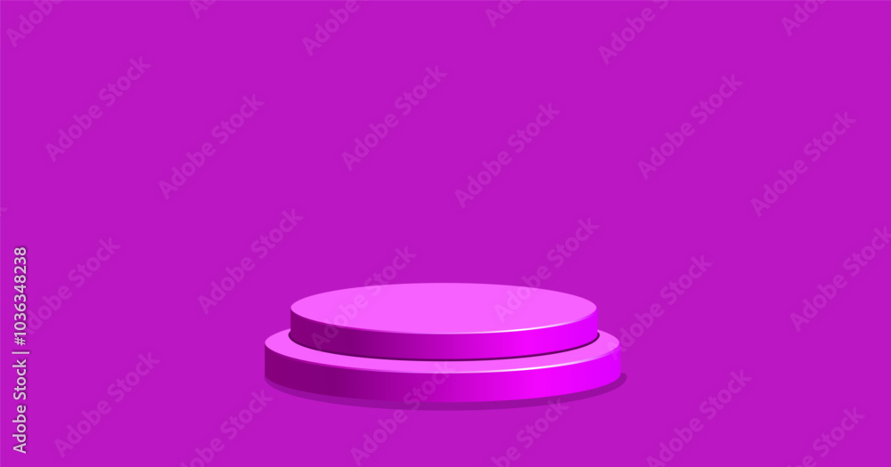 Elegant Purple Plain Podium For Advertising Element Design or Social Media Promotion Elegant Purple Plain Podium For Advertising Element Design or Social Media Promotion