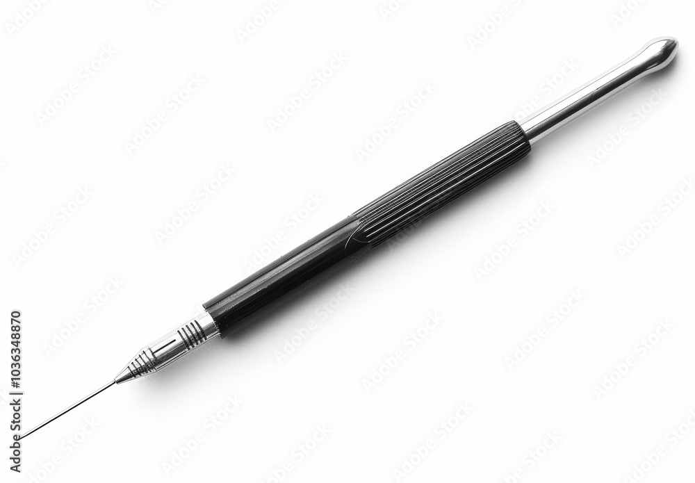 Minimalist Needle with Thread Line Art Icon for Sewing and Tailoring Minimalist Needle with Thread Line Art Icon for Sewing and Tailoring