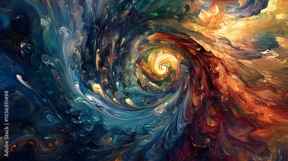 Abstract Swirling Paint Texture Background Digital Art Colorful Vibrant Decorative Abstract Swirling Paint Texture Background Digital Art Colorful Vibrant Decorative
