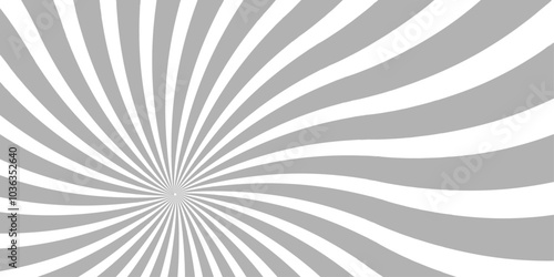 Seamless retro black and gray sunrise stripe sunburst texture design..Fractal vector backdrop burst retro black and white sunburst vintage backdrop wallpaper background.