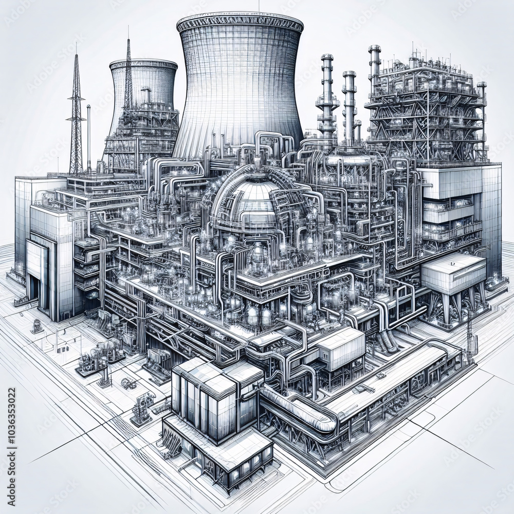 Fototapeta premium Nuclear Power