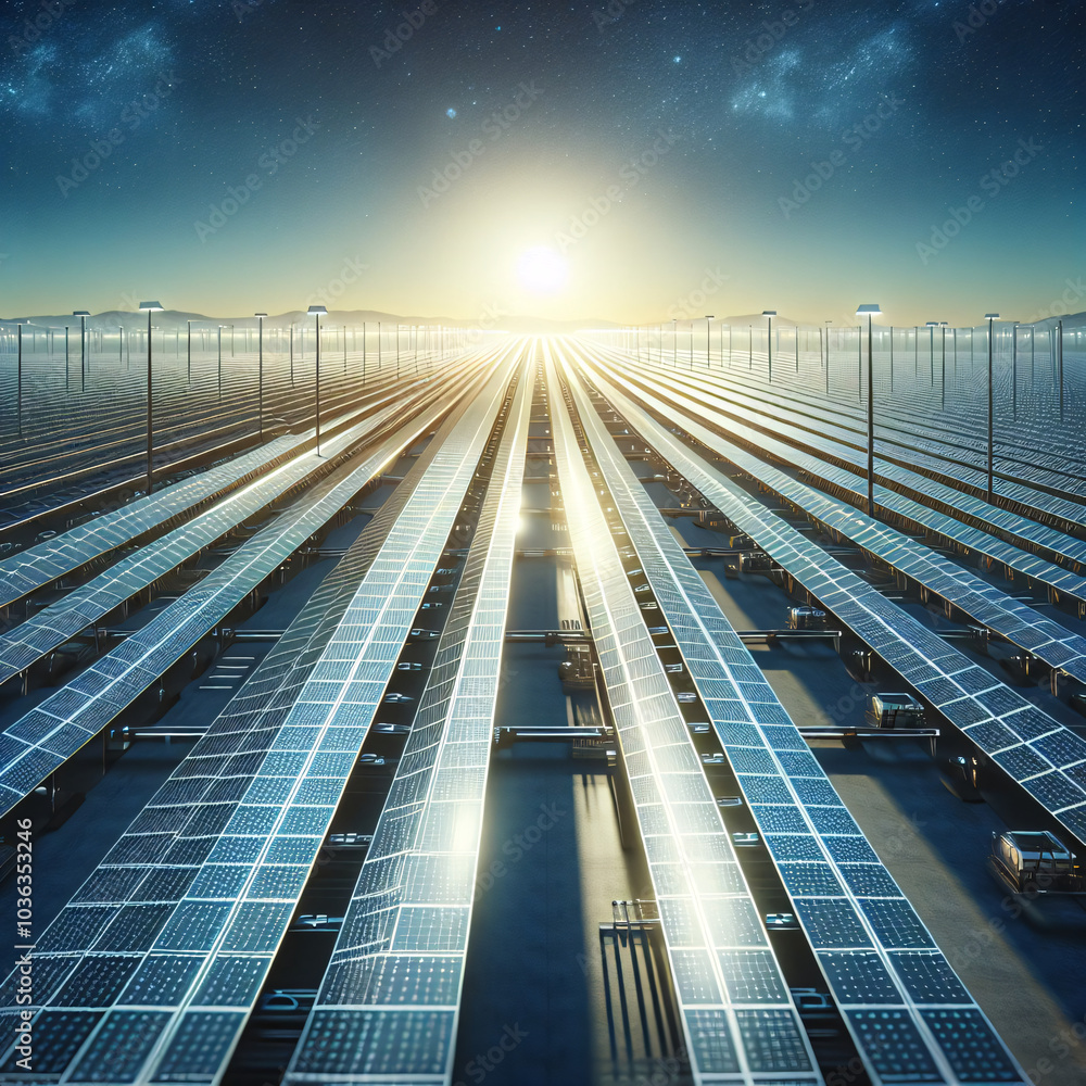 Fototapeta premium Solar power