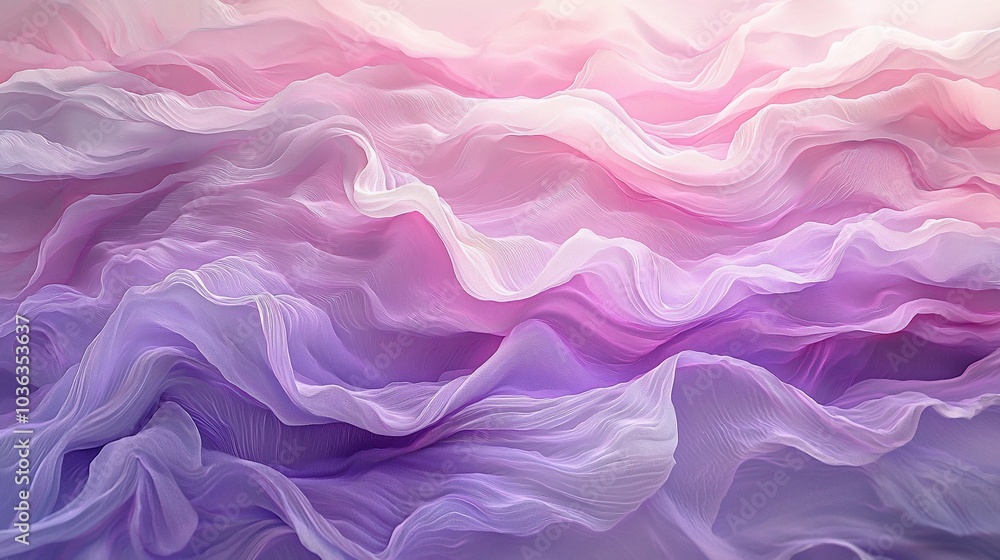 Abstract wavy background with purple and pink gradient colors. Abstract wavy background with purple and pink gradient colors.