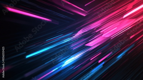 Modern abstract high speed colorful dynamic movement. AI generated images