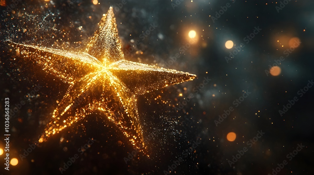 Bright Christmas Star Ornament Decorating Festive Holiday Backdrop Bright Christmas Star Ornament Decorating Festive Holiday Backdrop