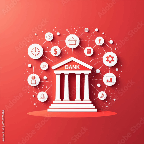 Digital Banking Concept Illustration