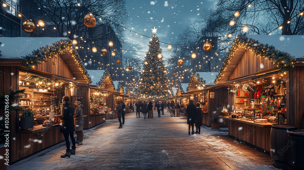 Christmas, season, holiday, snow, forest, Christmas market, fir tree, decoration, ornament, white, christmas, xmas, lights, light, celebration, night, christmas tree, modern, cool, luxury, night view Christmas, season, holiday, snow, forest, Christmas market, fir tree, decoration, ornament, white, christmas, xmas, lights, light, celebration, night, christmas tree, modern, cool, luxury, night view