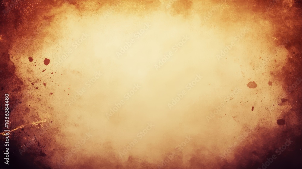 Obraz premium Vintage textured background with warm tones and subtle splashes, ideal for design and creative projects.
