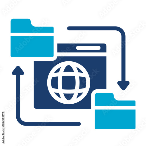 Data Synchronization Icon