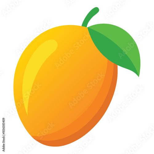 Mango Clip Art Vector Illustration design