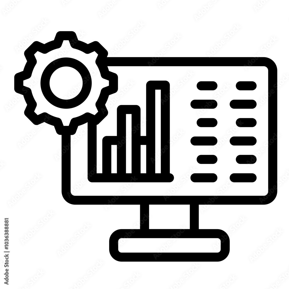 Data Processing Icon Data Processing Icon