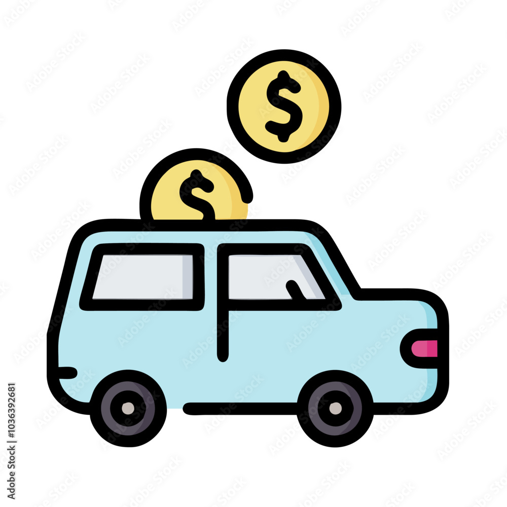 car and money car and money