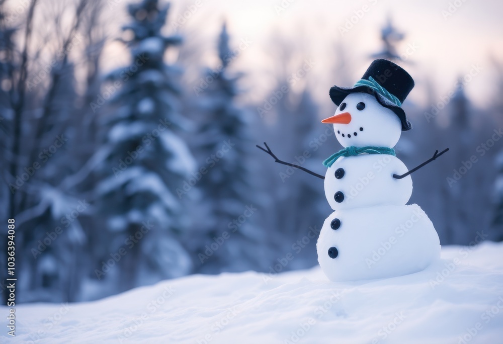 snowman on a snow snowman on a snow