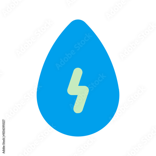 hydro power duo tone icon