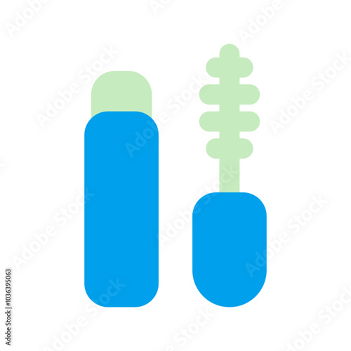 mascara duo tone icon