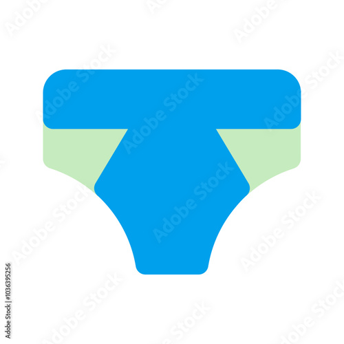 underwear duo tone icon