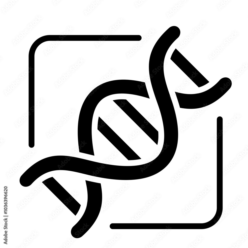 Dna Strand Icon Dna Strand Icon
