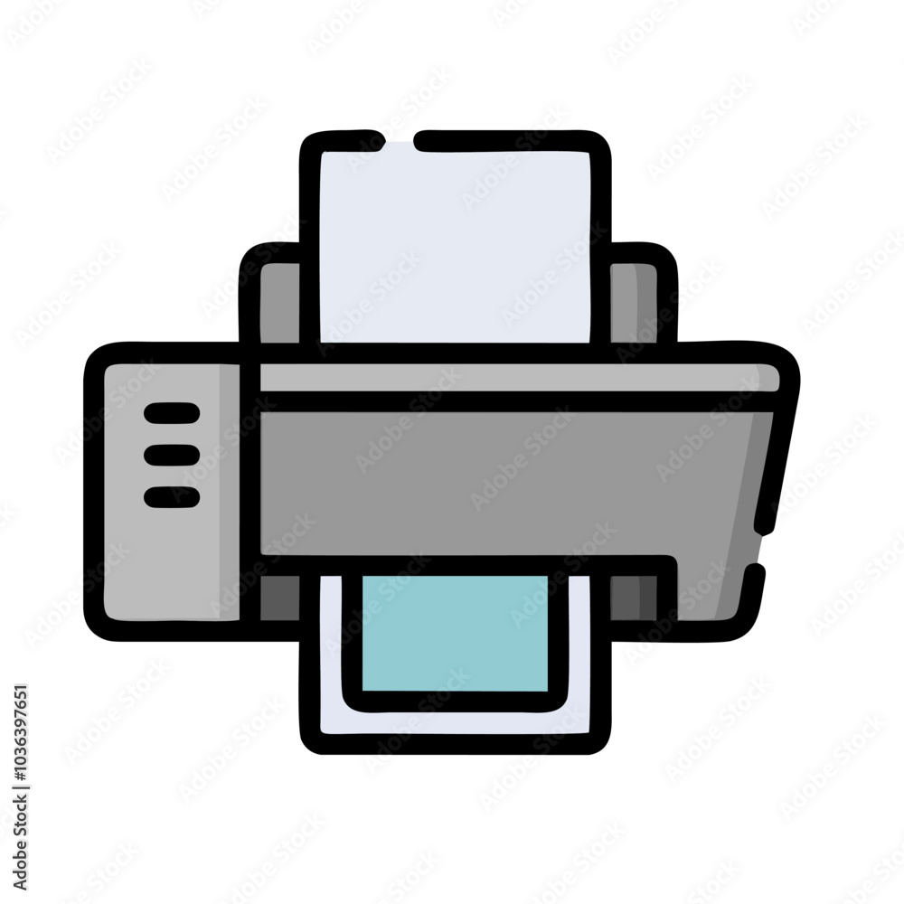 printer icon vector illustration printer icon vector illustration