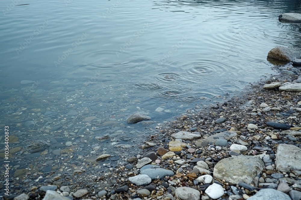 Obraz premium Water pollution in the environment 