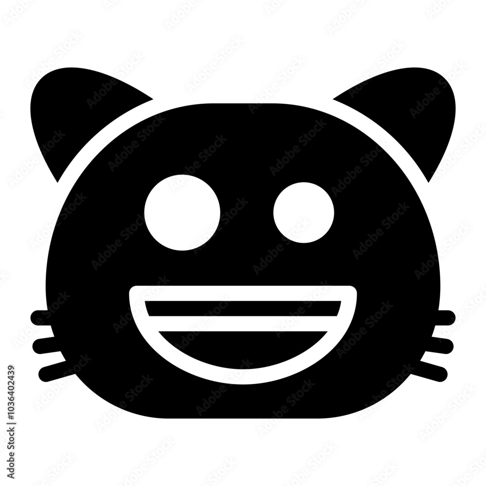 happiness glyph icon happiness glyph icon