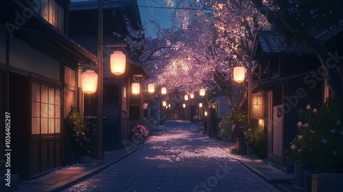 anime background of landscape for wallpaper