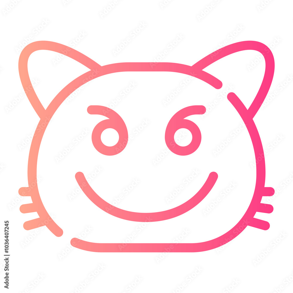 evil gradient icon evil gradient icon