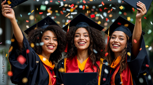 group of students in gown