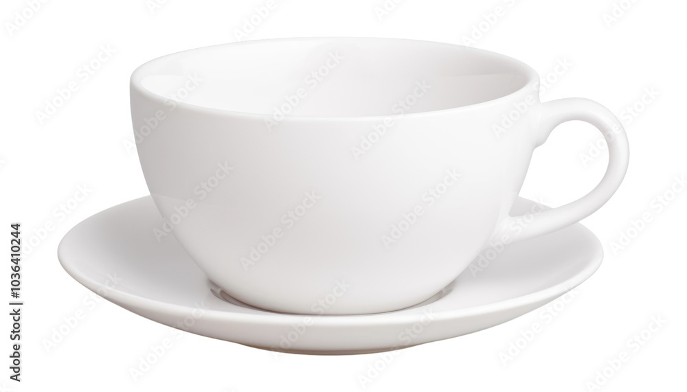 white cup of coffee isolated on transparent background cutout white cup of coffee isolated on transparent background cutout