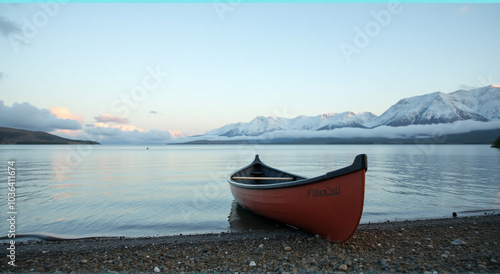 boat on the lake