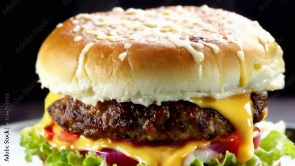 Delicious Burgers and food made from cheese very cool Delicious Burgers and food made from cheese very cool