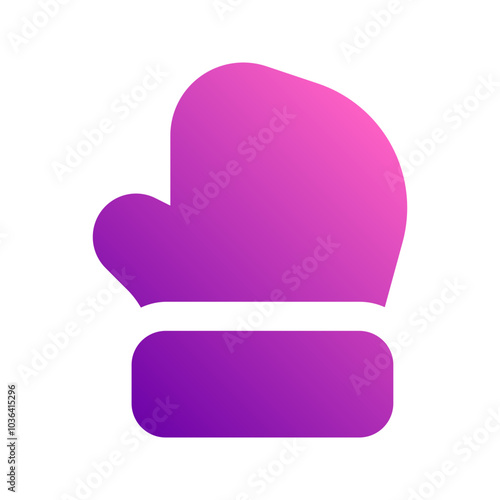 gloves gradient icon