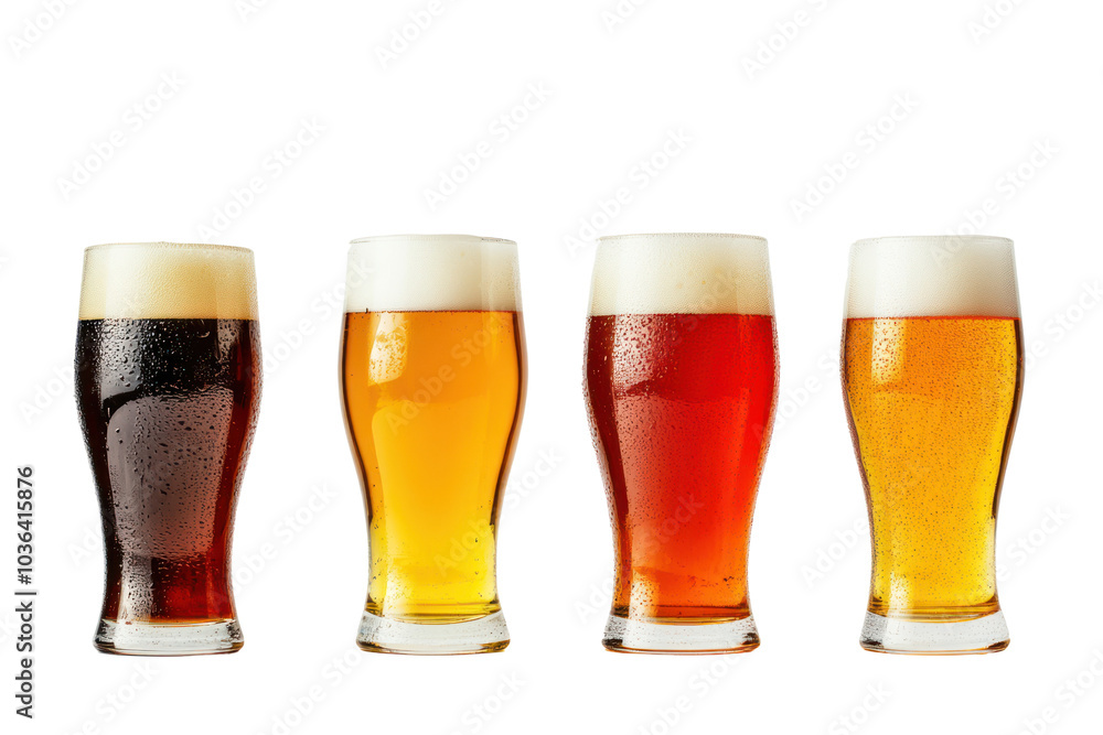 Beer tasting isolated on transparent background,PNG image Beer tasting isolated on transparent background,PNG image