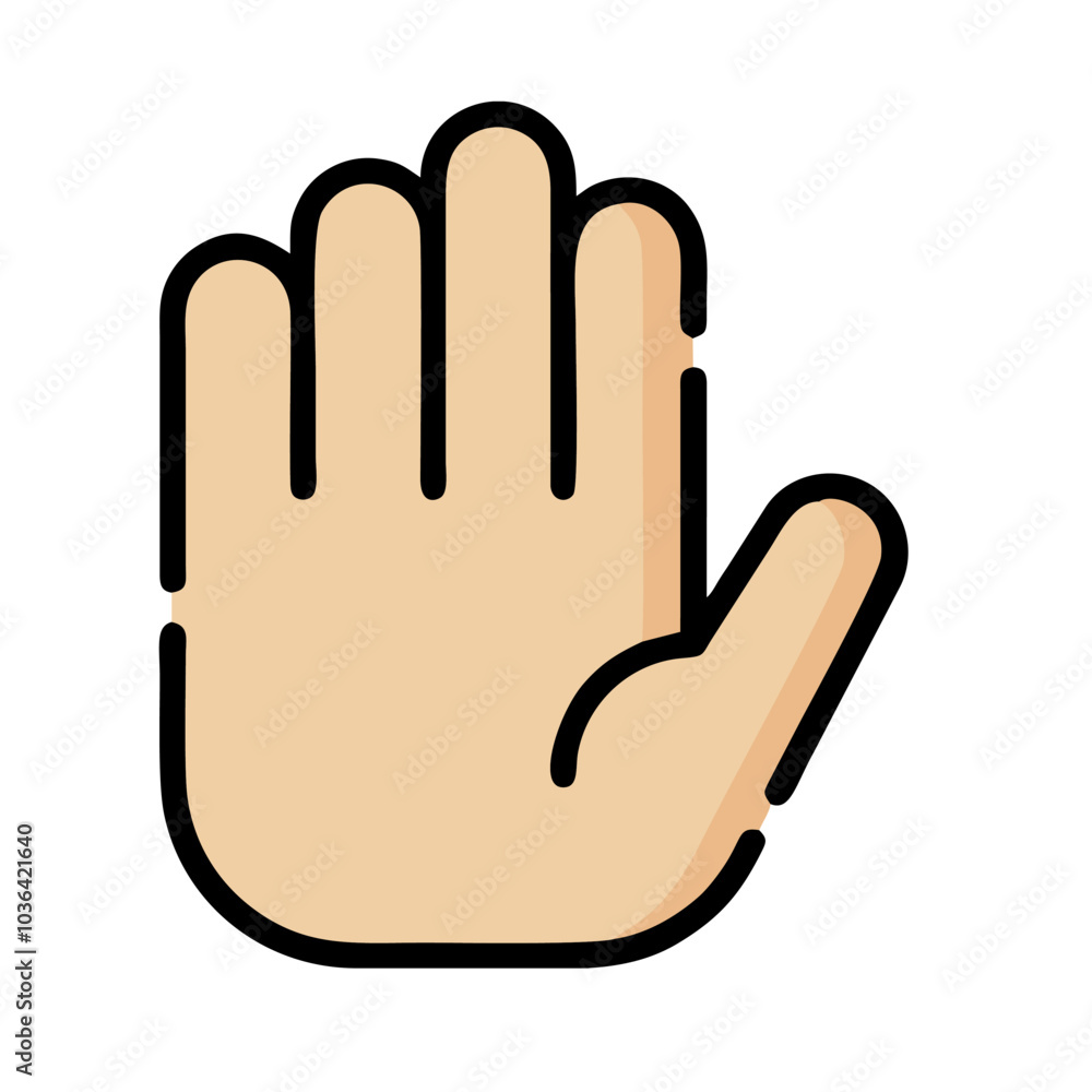 hand sign icon