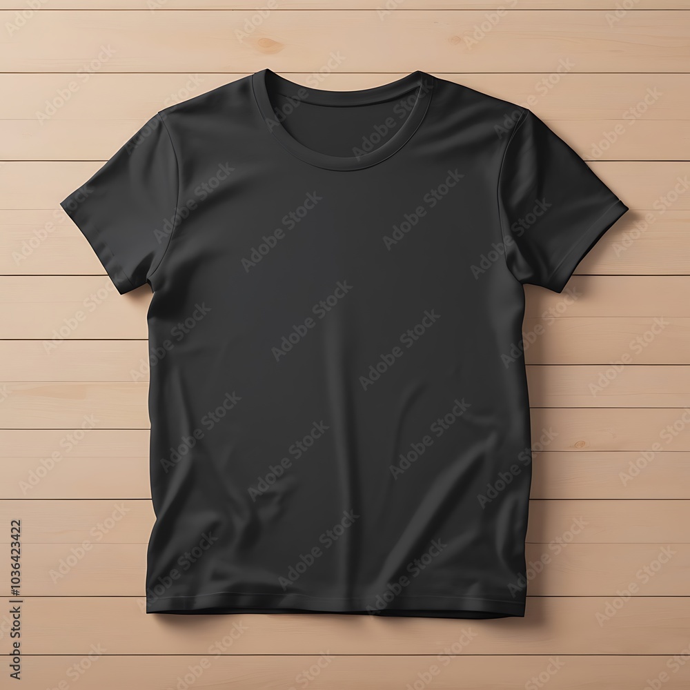 Black tshirt studio mockup Black tshirt studio mockup