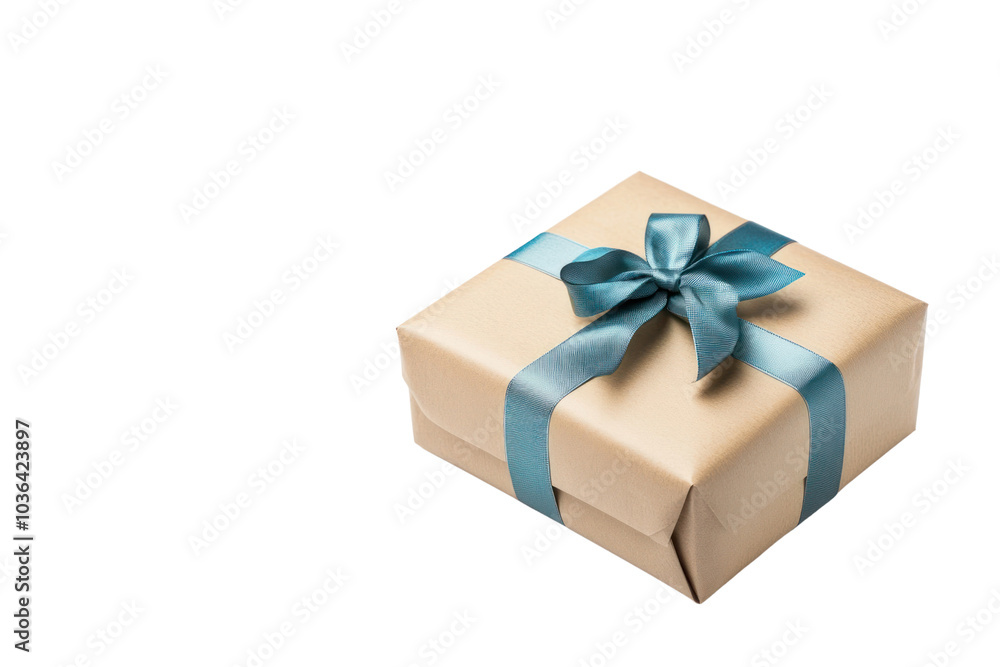 Obraz premium Father's Day gift isolated on transparent and white background.PNG image 