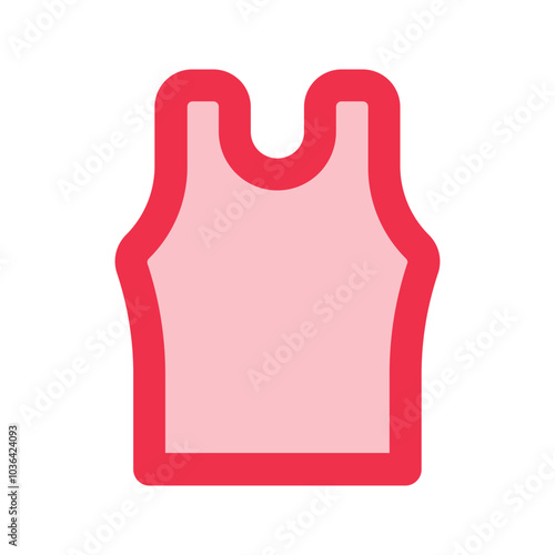 singlet outline fill icon