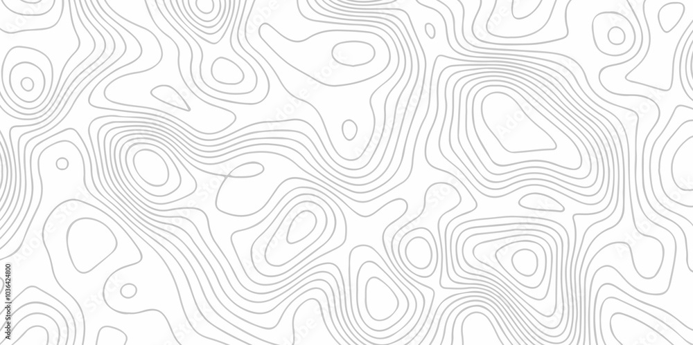 Vector lines pattern seamless sea map topography design. White wave paper curved reliefs Contour maps. Vector lines pattern seamless sea map topography design. White wave paper curved reliefs Contour maps.