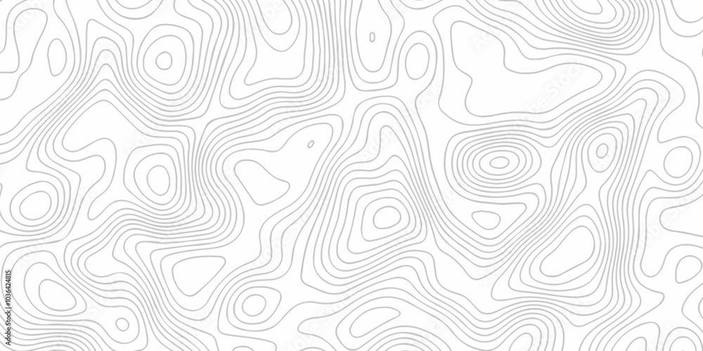 Vector lines pattern seamless sea map topography design. White wave paper curved reliefs Contour maps. Vector lines pattern seamless sea map topography design. White wave paper curved reliefs Contour maps.