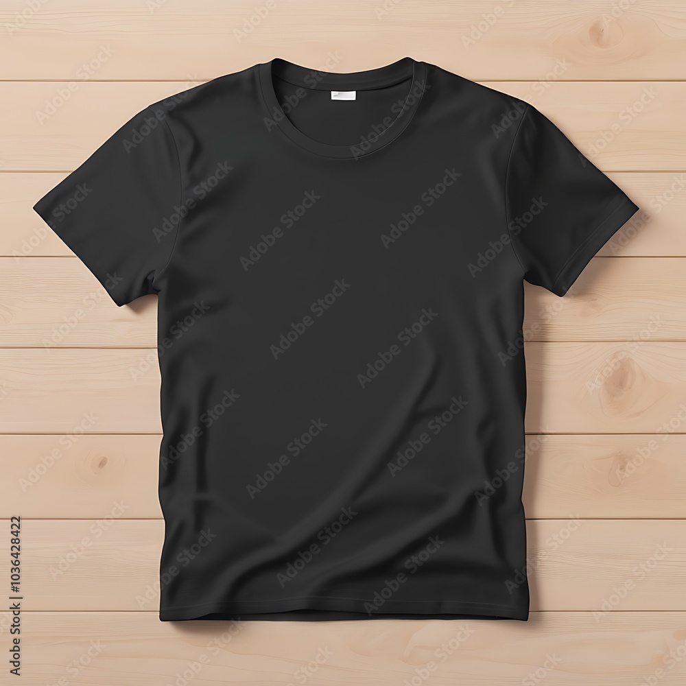 Black tshirt photo mockup Black tshirt photo mockup