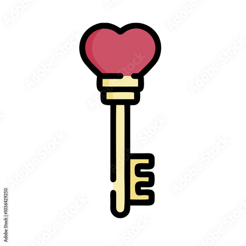 key to heart