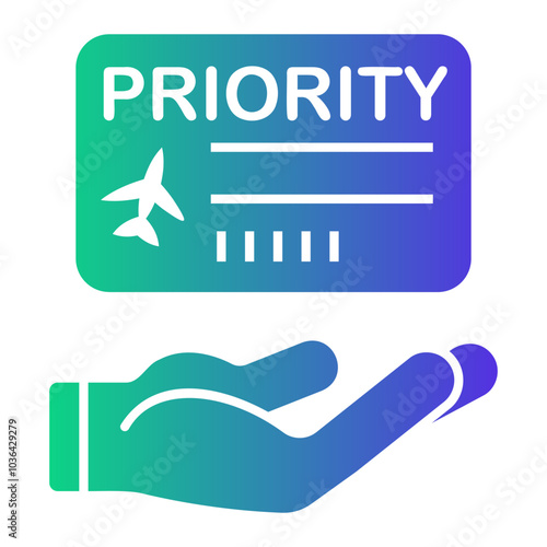priority Gradient icon