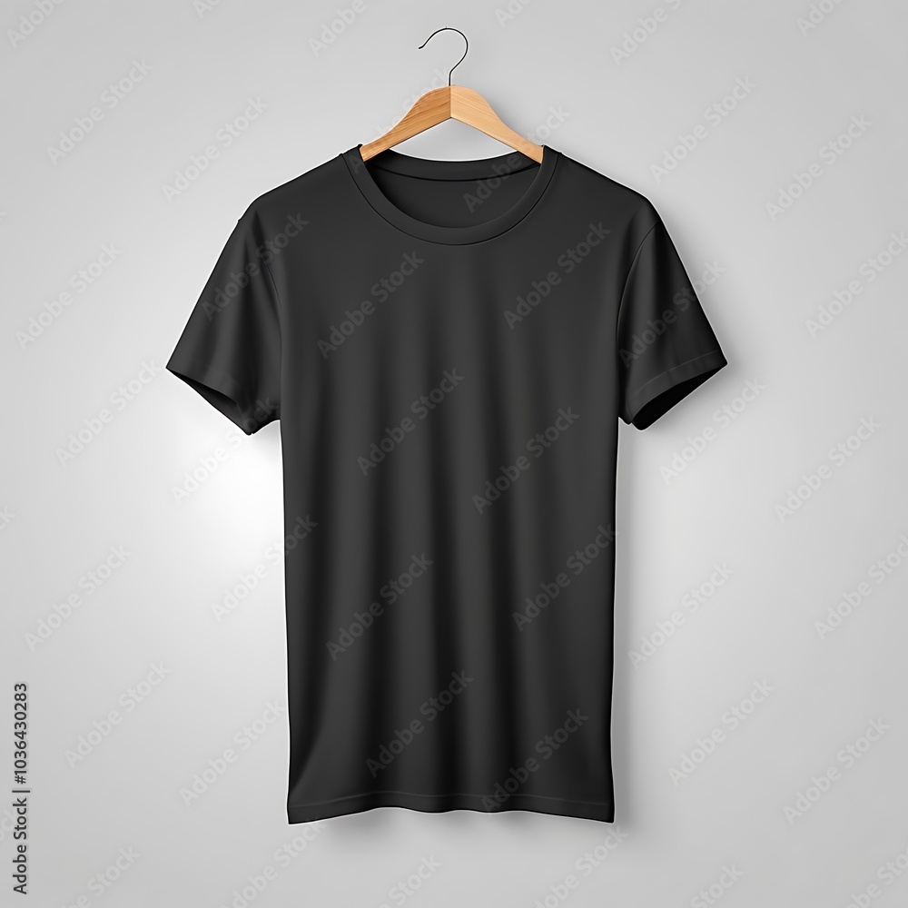 Mockup black tshirt front Mockup black tshirt front